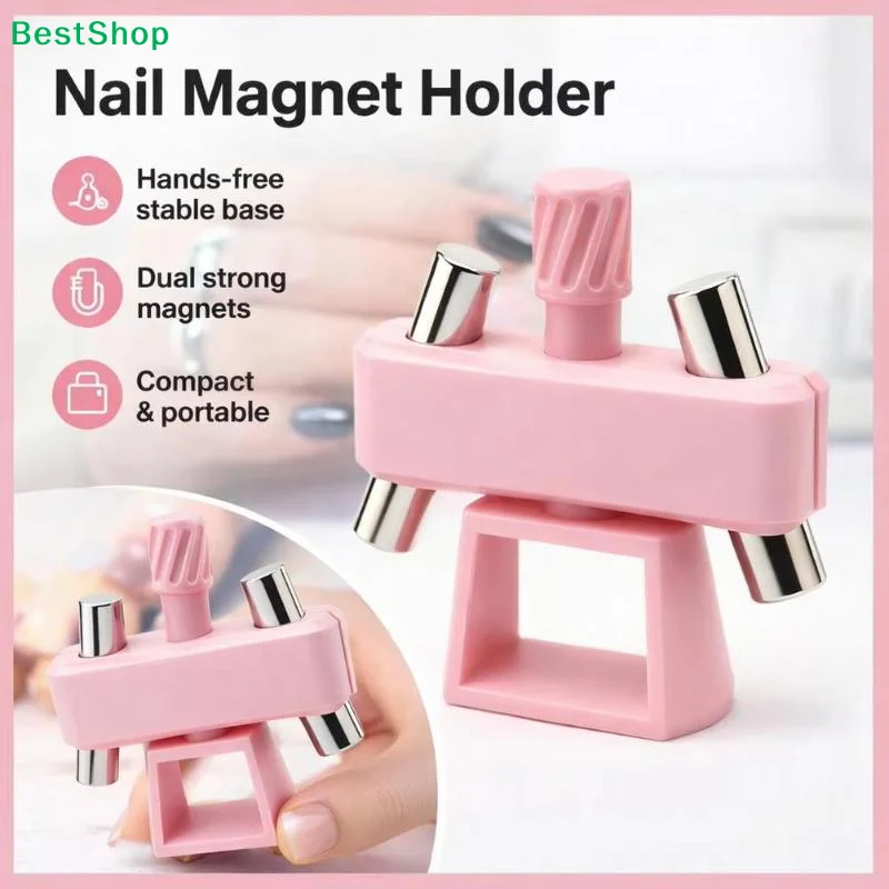 ♩Adjustable Glass Bead Cat Eye Nail Magnet Tool Perfect Cat Eye Effect For Salon Home Use Beginner's Magic Tool