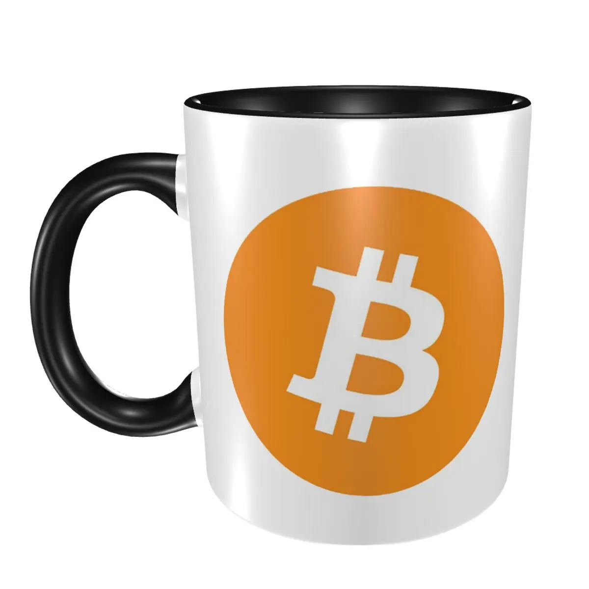 

Кружка с логотипом биткойнов, забавные керамические кофейные чашки, чайные кружки, чашка для молока, посуда для напитков, подарок для женщины и мужчины