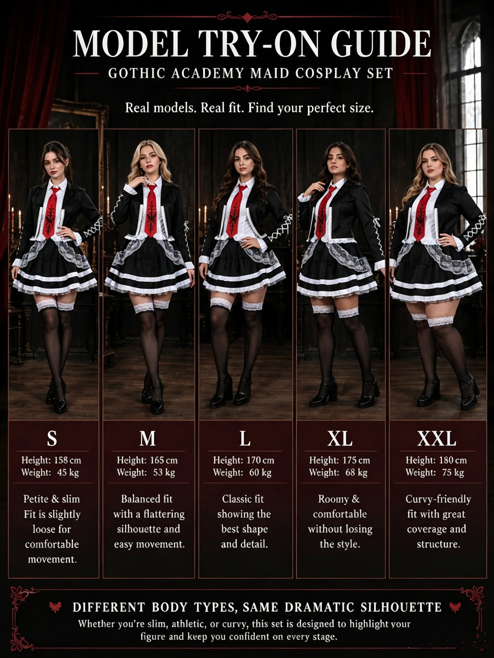 New Celestia Ludenberg Cosplay Set Yasuhiro Taeko Costume Danganronpa Character Uirm Halloween Women's Clothing view 4