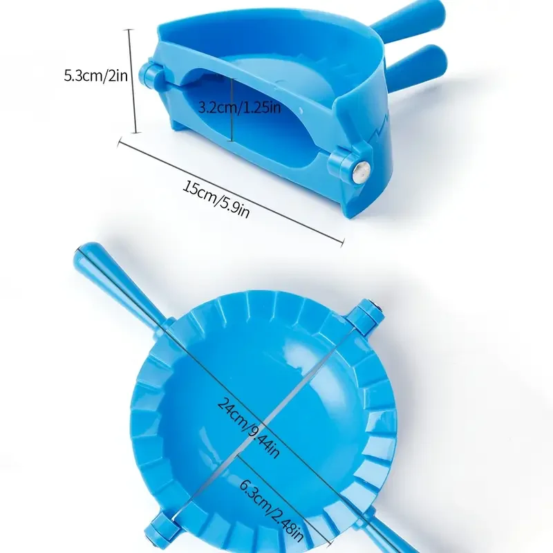 5-teiliges Teigtaschen-Former-Set: Handteigpresse, Teigtaschen-Clip, DIY Ravioli- und Kuchenform, Küchen-Backwerkzeuge, Kochzubehör – Detail 18