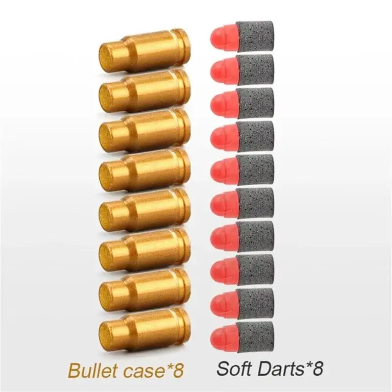 7MM Soft Bullet Little Moon ZP5 Revolver Sponge Bullet Children Toy Gun Accessories