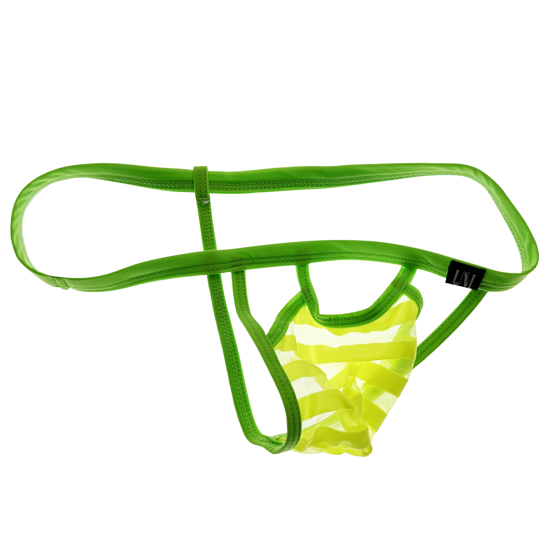 

Men's Low-Rise Transparent Mesh Thongs Sexy See-Through G-String Underwear Thin Briefs Comfortable Breathable Male Underrwear
