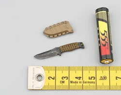 DAM 78097 1/6 Scale Soldier Fighting Knife Model for 12'' Russian
