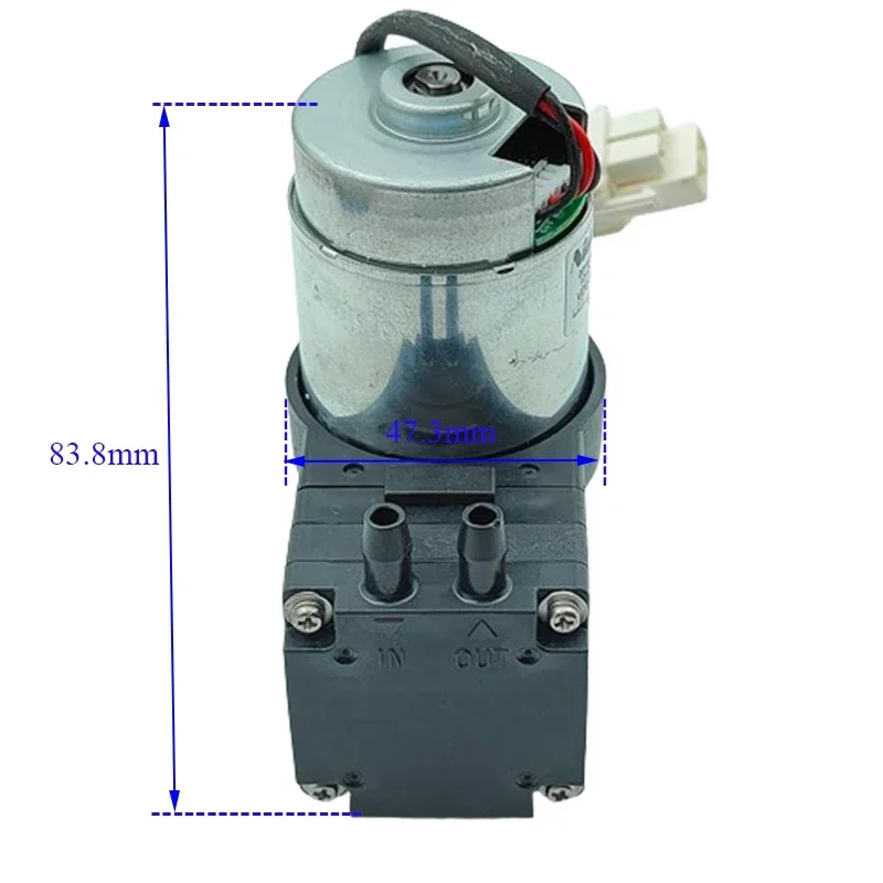 NIDEC Brushless Motor Vacuum Air Pump DC 12V -80KPa Micro Diaphragm Negative Pressure Suction Pump