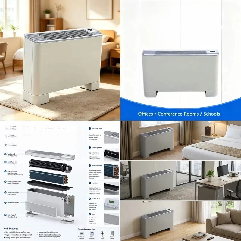 for Commercial Air Conditioning Solutions Vertical Fan Coil Systems