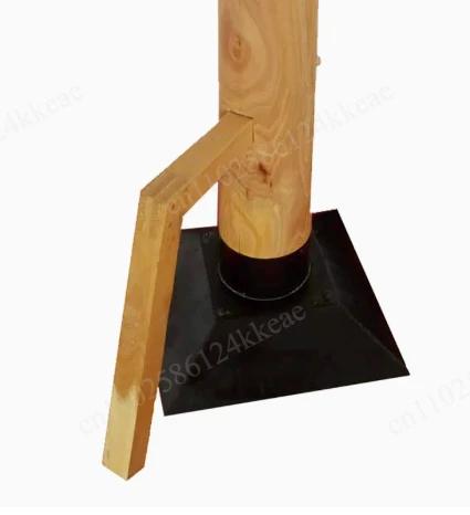 wooden man pile hard miscellaneous wood wing chun vertical wooden man pile floor type elm wing chun boxing training