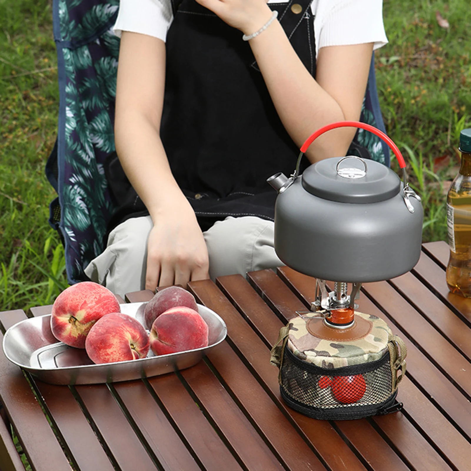 في الهواء الطلق التخييم غطاء علبة الغاز 230 جرام واقية كم حقيبة معزولة مكافحة سقوط موقد علبة كيس التخزين للغاز المسطح 230 جرام