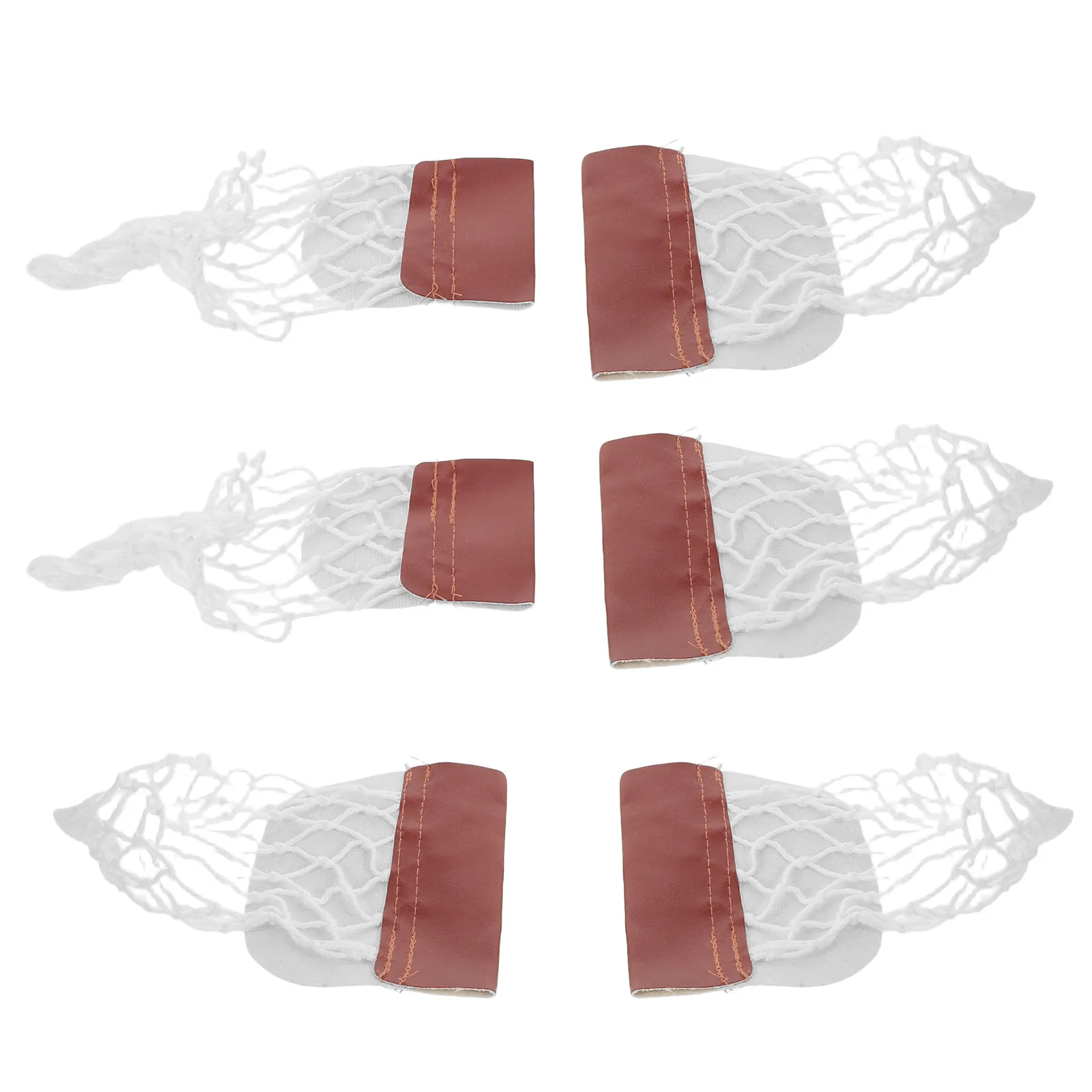

6Pcs Pool Table Pocket Replacement Mesh Nets Heavy Duty Drop Bag Set for Professional Home Billiard Table Accessories