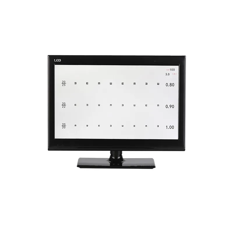 18.5/21.5/23' TFT LED Liquid Crystal Visual Acuity Chart Projector Computer Eye Optical shop equipment function tester LCD