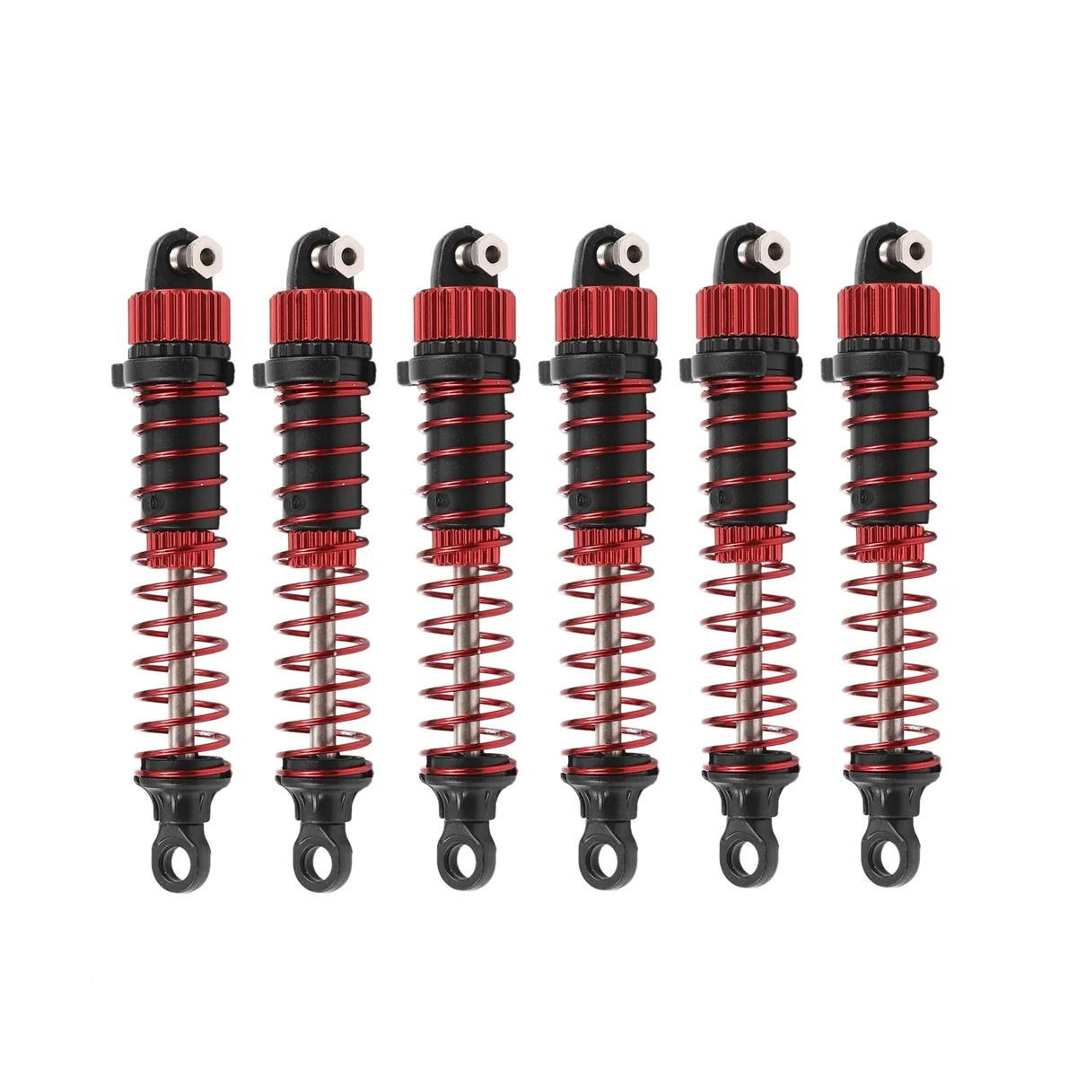 6Pcs Front and Rear Shock Absorber LG-ZJ03 for LAEGENDARY Legend 1/10 RC Car Spare Parts Accessories