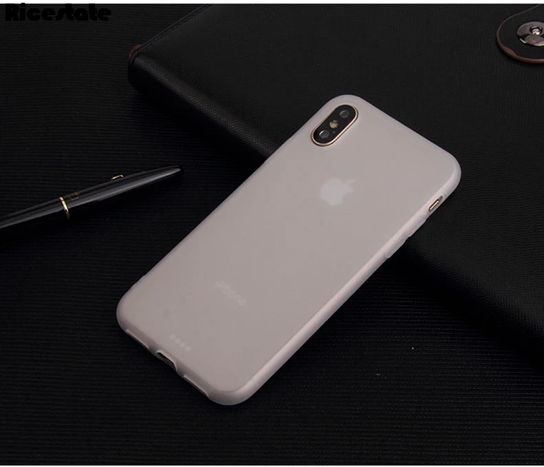 Ricesestate Fall für iPhone x xr xs max matt einfarbig Fall für iPhone 10 zehn x xs max xr Abdeckung schützen Haut Silikon Fall – Detail 3