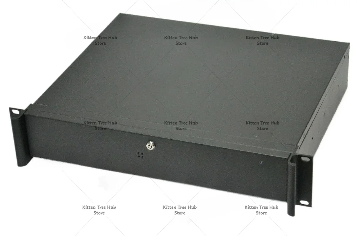 2U Mini ITX Dual System Industrial Compact Rack Mount Case