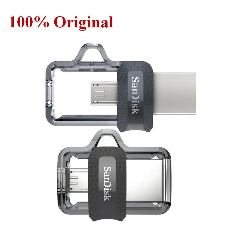 Sandisk Original SDDD3 Dual OTG 256GB Flash Drive Extreme high speed 150MB/S  64GB 128GB 32GB PenDrive USB 3.0 For Phone or PC