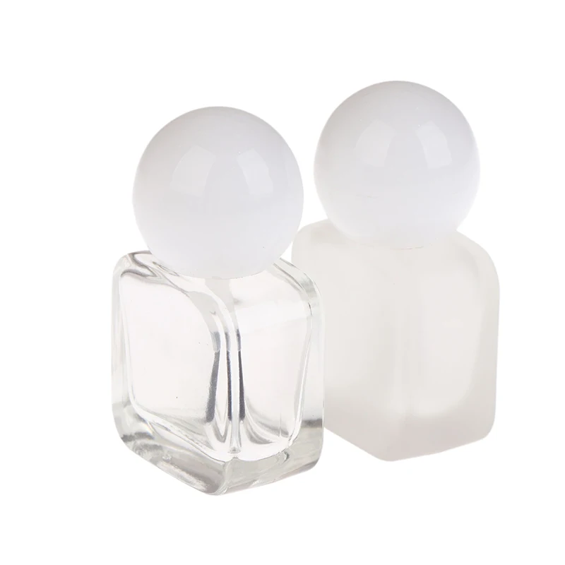 1pcs 10ml Clear Glass Empty Nail Polish Bottle With Brush Cap For Nail Gel Nail Oil Professional Nail Art Tools