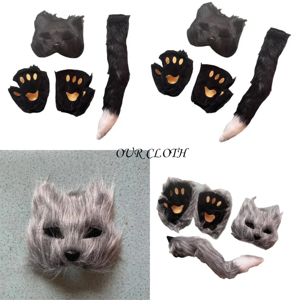 

Кошки костюм кошки маски кошки лапы перчатки для кошек