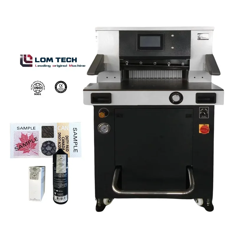 Motors Stamp Paper Cutting Machine Manufacturing Plant Retail Industries Paper Processing Machinery