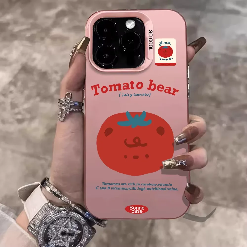 Sevimli Kawaii Vintage Domates - Phone Cases Kawaii incelemesi ve fiyatı