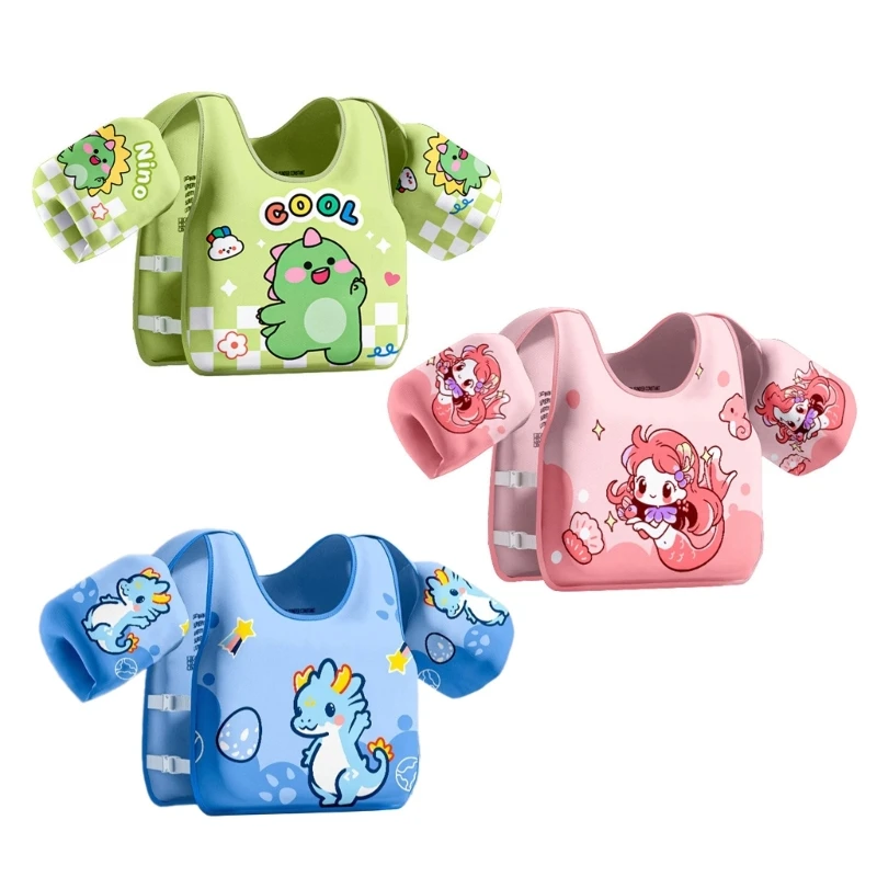 

yunyun Toddlers Swimming Training Jackets Kid Swim Vest Float Jackets Toddlers Floatie Assist Swimwears Water Wing Pool