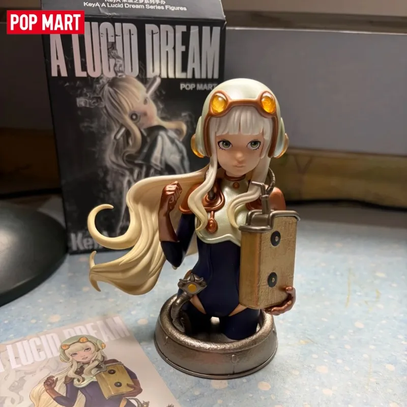 

Genuine POP MART KeyA A LUCID DREAM Series Blind Box Anime Action Figure Ornament Collection Cute Toys Surprise Gift