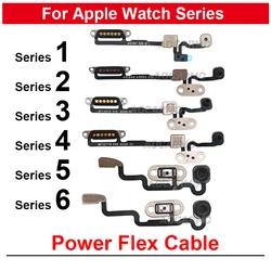 Power On Off Flex Cable Replacement Repair Parts For Apple Watch Series 1 2 3 4 5 6 SE1 Series5 Series4 38mm 42mm 40mm 44mm