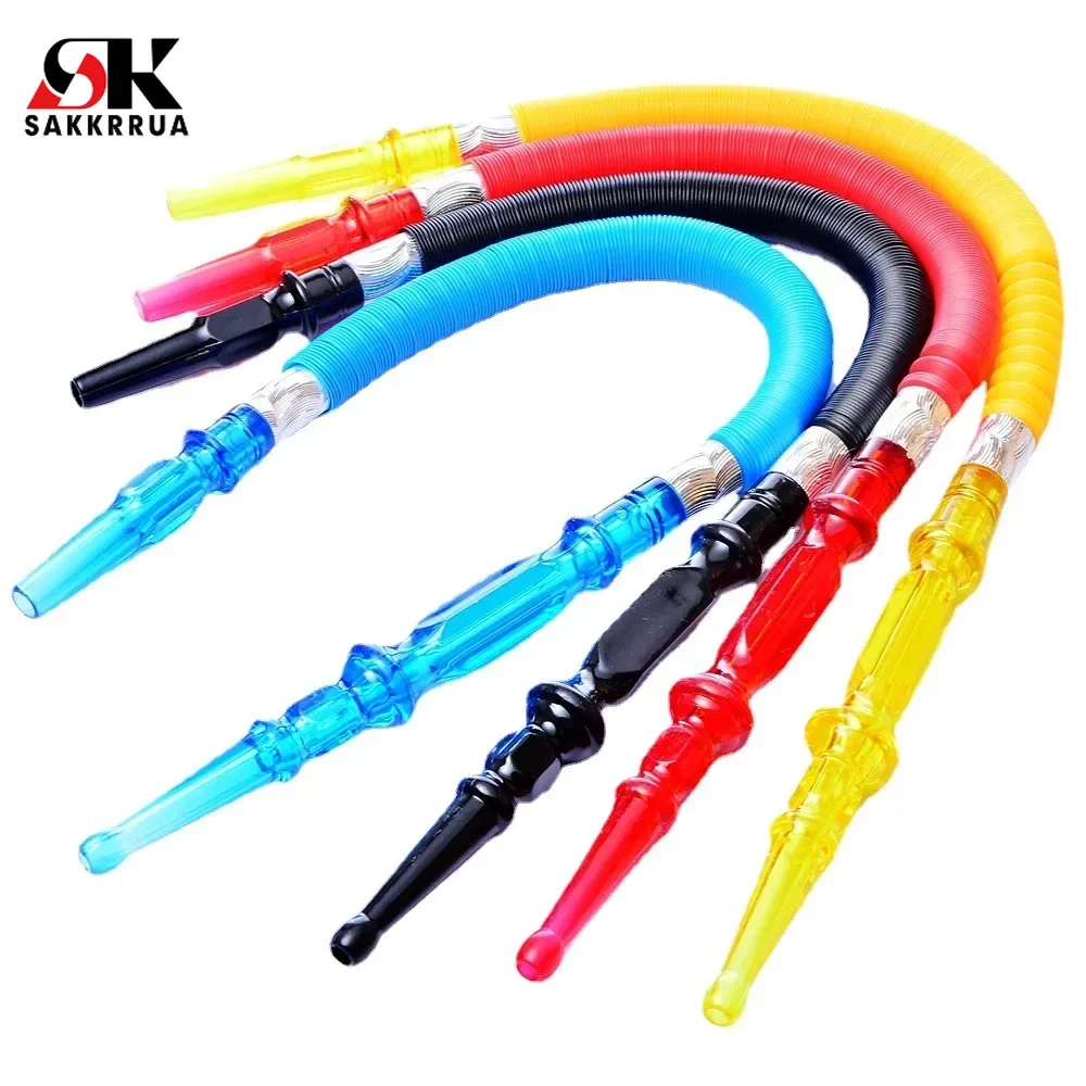 

Sakkrrua Arabic Hookah Accessories, Telescopic Hookah Tubes, Hookah Shisha Hose, 64 CM, 1 Pcs