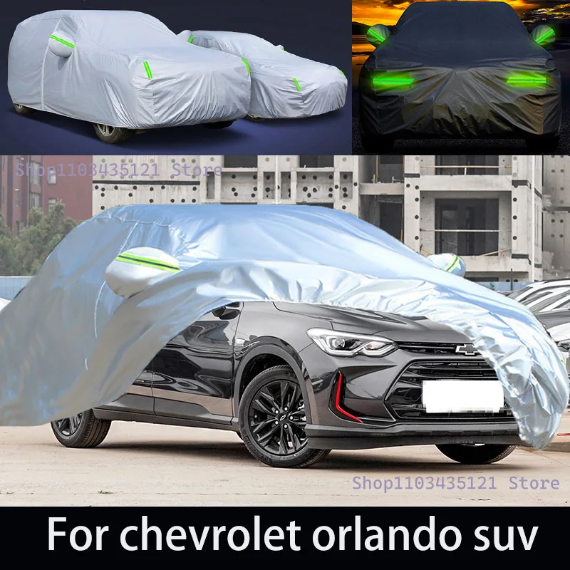 

For chevrolet orlando suv Outdoor Protection Full Car Covers Snow Cover Sunshade Waterproof Dustproof Exterior Car accessories