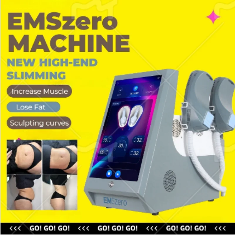 Máquina de escultura emszero, estimulador muscular eletromagnético, perda de peso, levantamento de bunda, remoção de gordura, rf emszero pro ultra esculpido