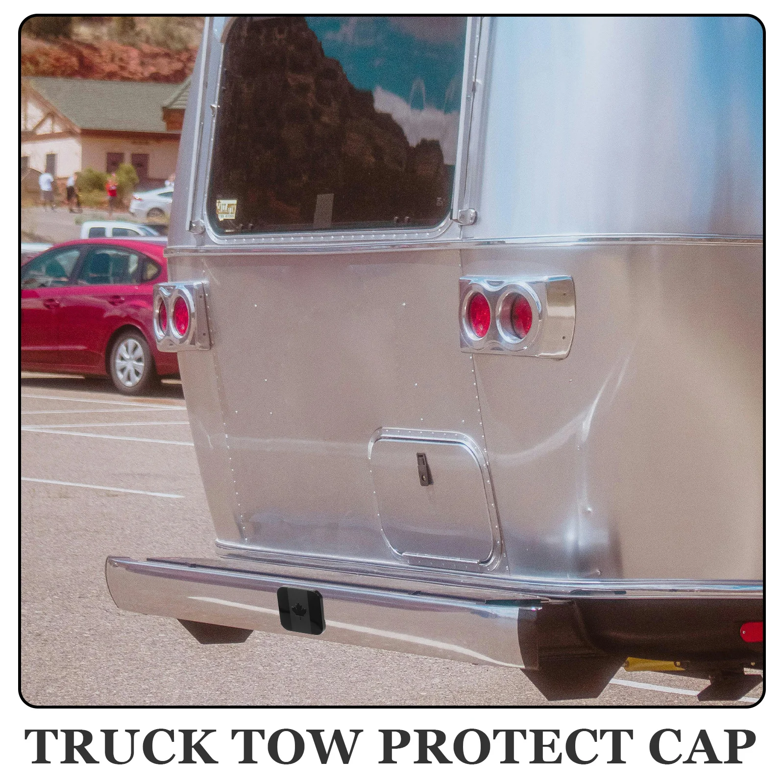 

Trailer Hitch Cover 508cm Solid Tow Protector Cap Tow Receiver Tube Plug for Trucks Trailers Cars Trailer Hitch Cover