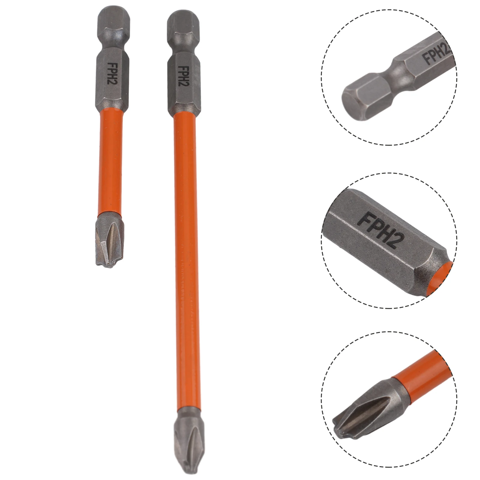 FPH1 FPH2 FPH3 Magnetic Special Cross Screwdriver Bit 65mm 110mm Screw Driver Bits For Socket Switch Electrician Power Tools