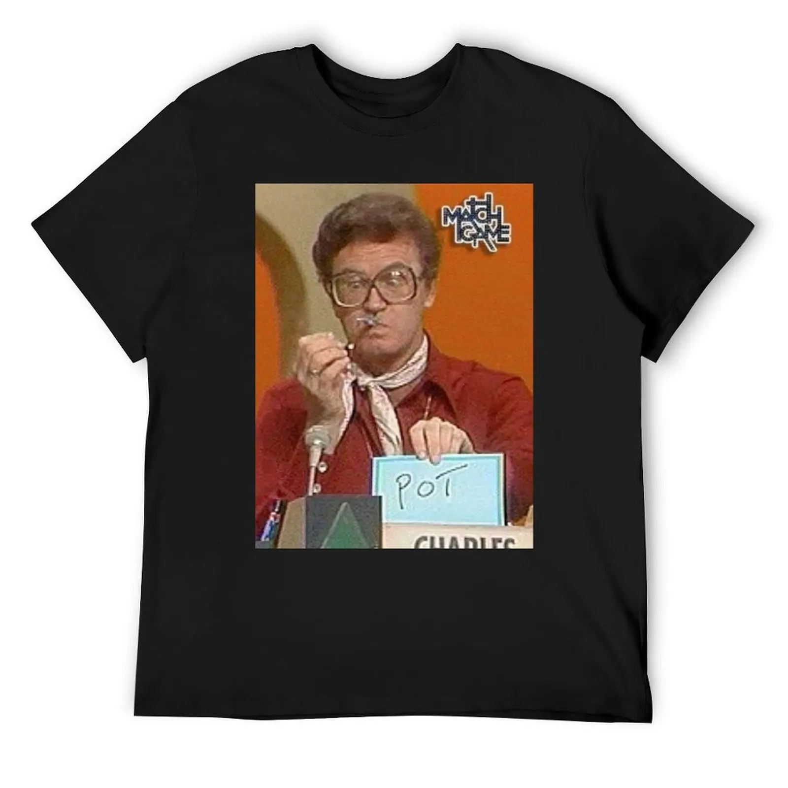 Charles Nelson Reilly Pot T-Shirt plain heavyweights mens graphic t-shirts