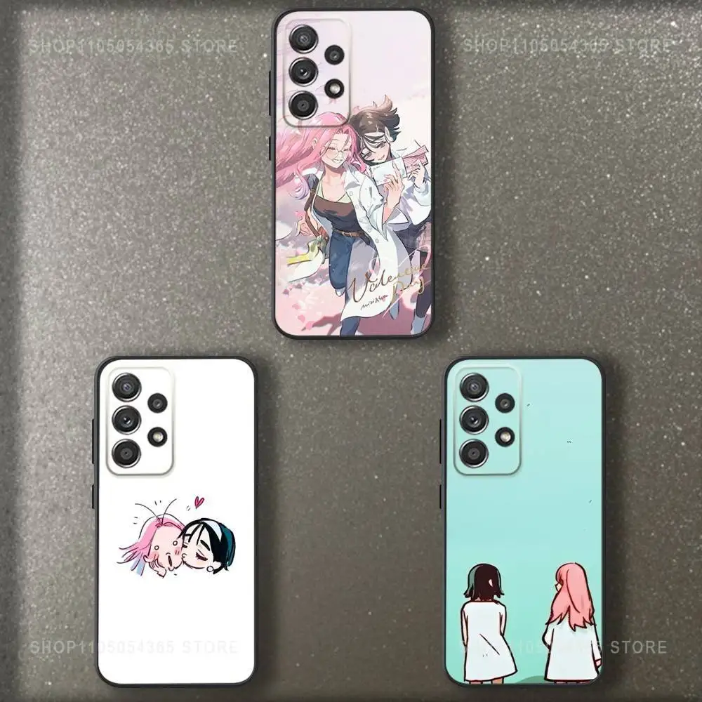 

Anime S-Suas And Mizis Phone Case For Samsung S 25,24,23,22,30,21,10,9,Ultra,Plus,Lite,FE,4,5 G Soft Black Case