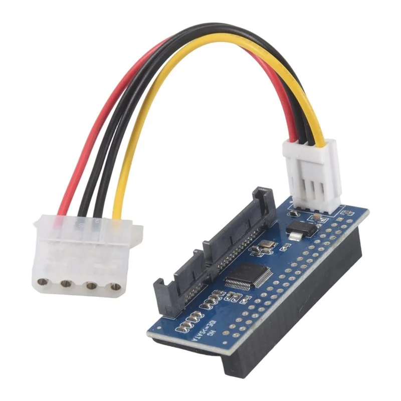 IDE to SATA Adapter HDD 3.5 IDE to SATA Hard Disk Converter PATA IDE 40Pin to SATA 22Pin Hard Drive Connector