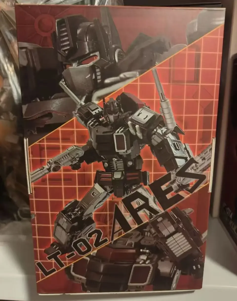 

[Spot Goods] Transformation Toy LT-02 Dark Edition Action Figure Luminous Robot Action Model Original Box Ornament Collection
