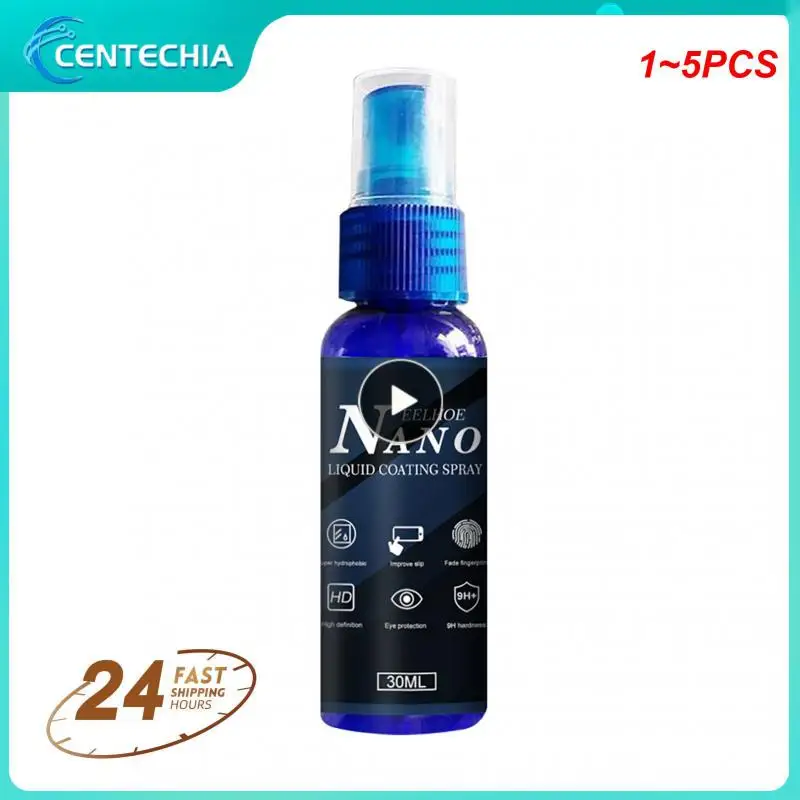 1 ~ 5PCS Nano pellicola salvaschermo in vetro liquido per telefoni cellulari tablet orologi occhiali fotocamere Smartphone universale