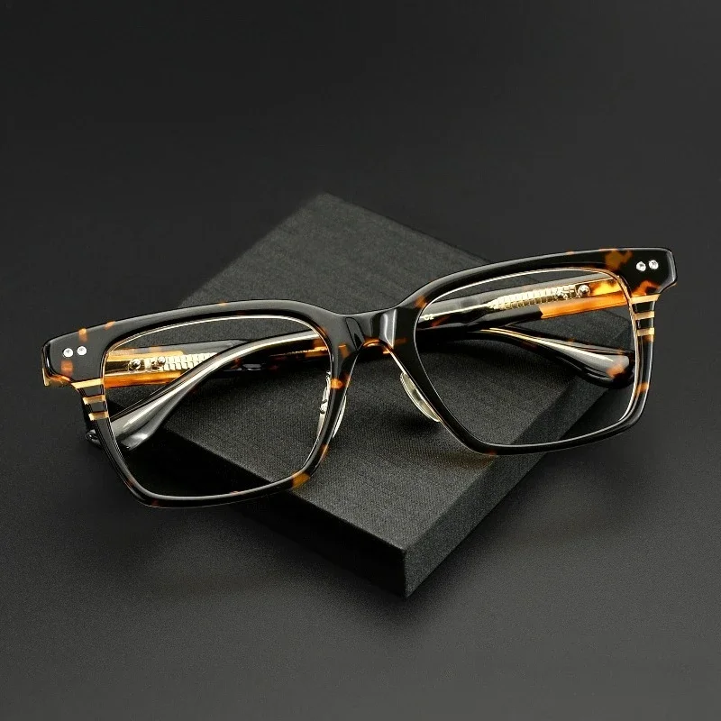

2026 Top Grade Acetate Square Blue Light 2086 Glasses Frames Men Myopia Eyeglasses for Women Handmade Designer Computer Gafas