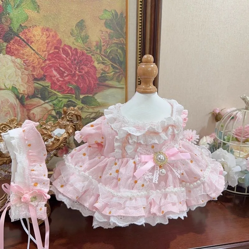 20CM 면 인형 드레스 미니 스커트 10CM 15CM 40CM 면 인형 옷, 50-55cm 리본 인형 옷 무료 배송