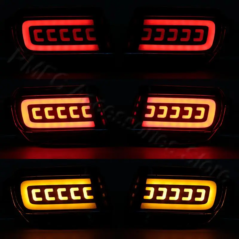 PMFC For Toyota Land Cruiser Prado 150 LC150 FJ150 GRJ150 2010-2019 Tail Brake Rear Fog Lamp Turn Light Bumper Reflector Light