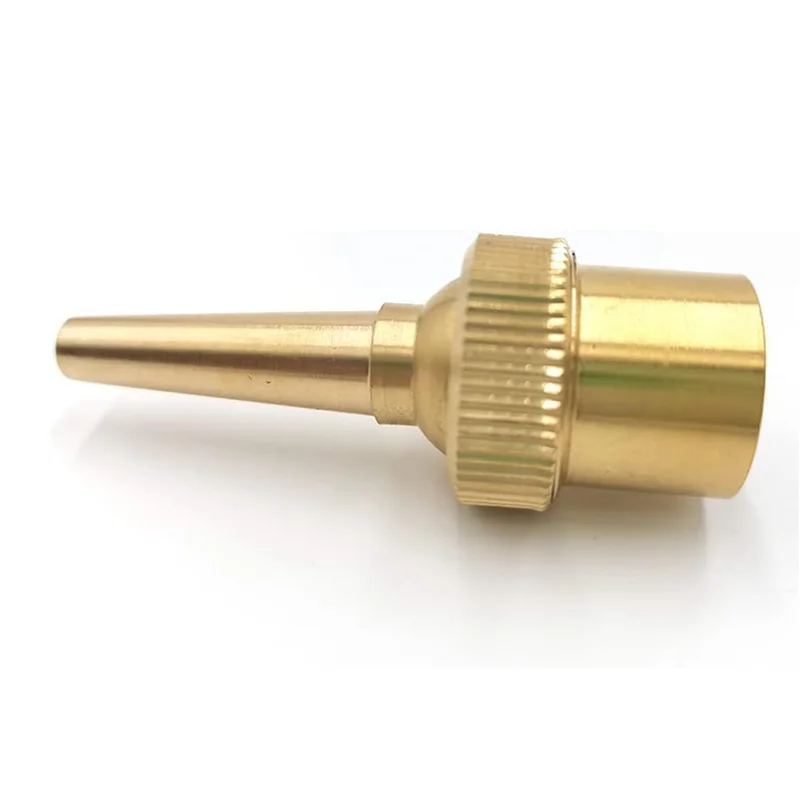 HHTL 12Pcs 1/2Inch DN15 Brass Fountain Nozzle Adjustable Direction Jet Water Sprayhead For Landscaping Use