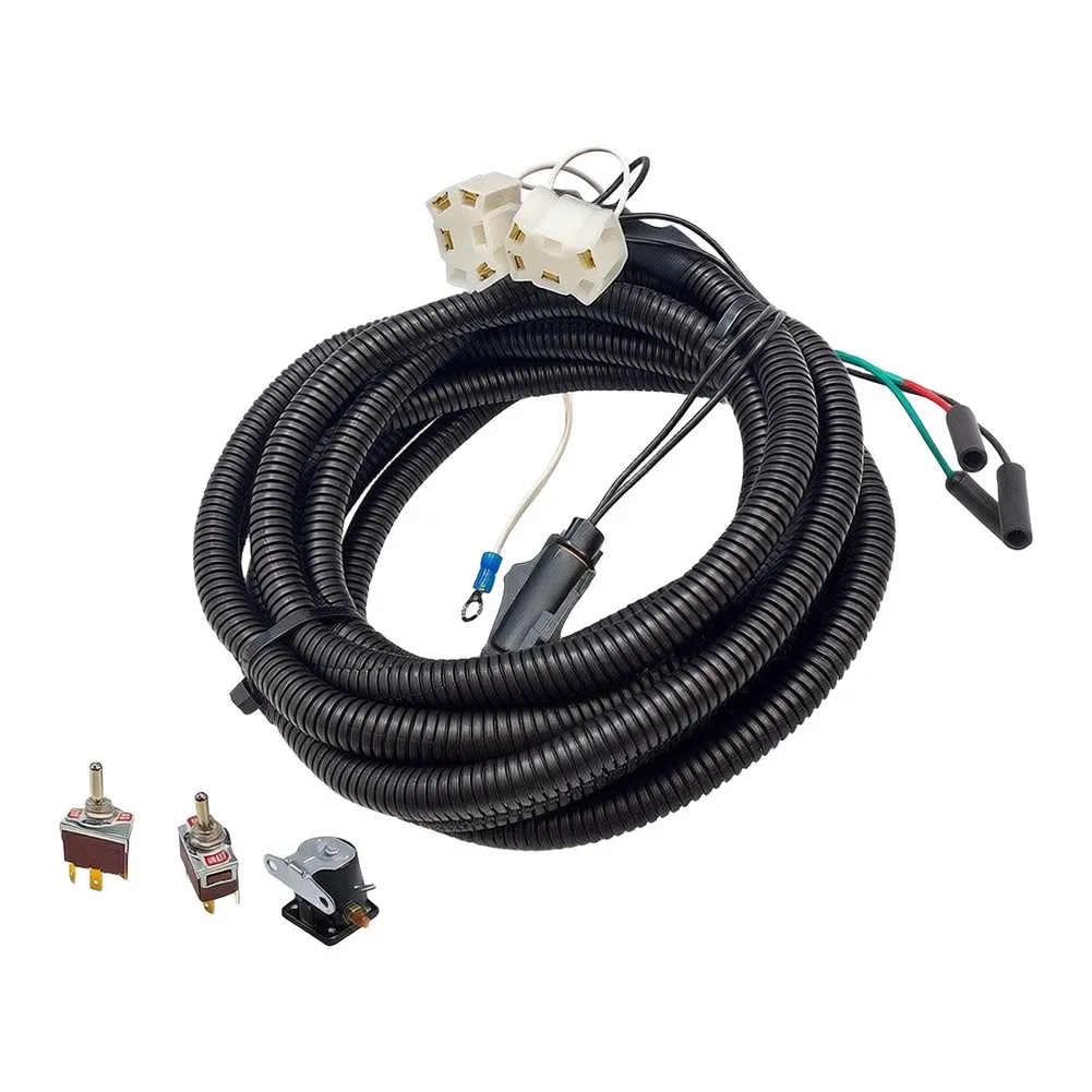 Replacement For Toggle Switch Harness with Solenoid Valve and 2x Angle Switches for Meyer For E47 For E46 Plows