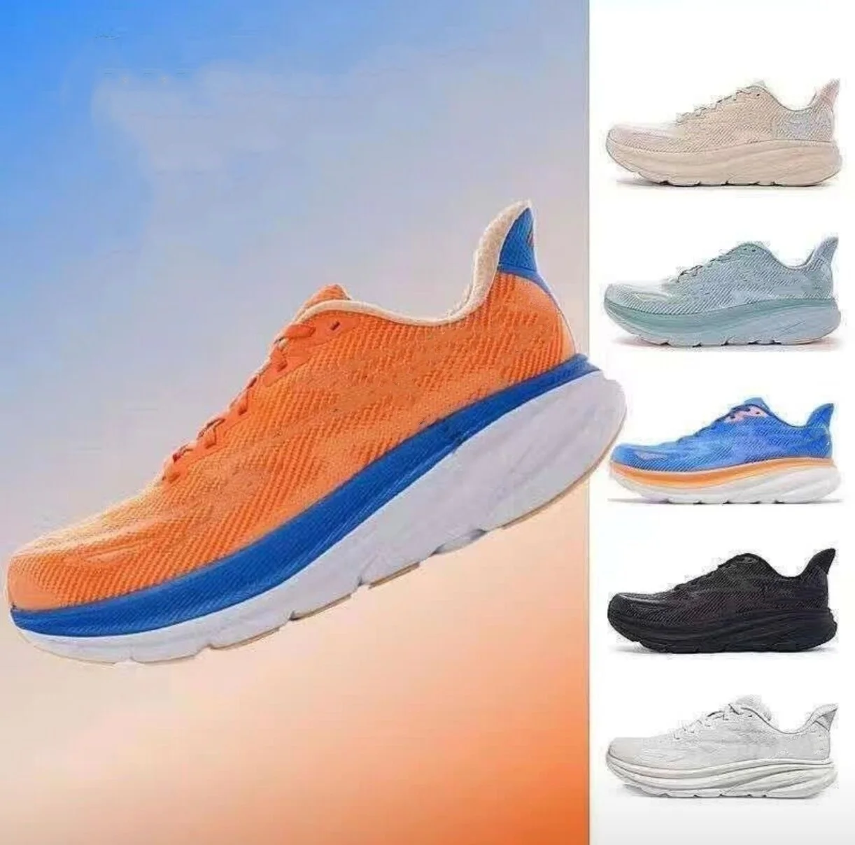 2025 كليفتون 9 chaussures de course à la mode hommes نساء ليجر amorti ماراثون جهاز التنفس chaussure d'entraininement sur route