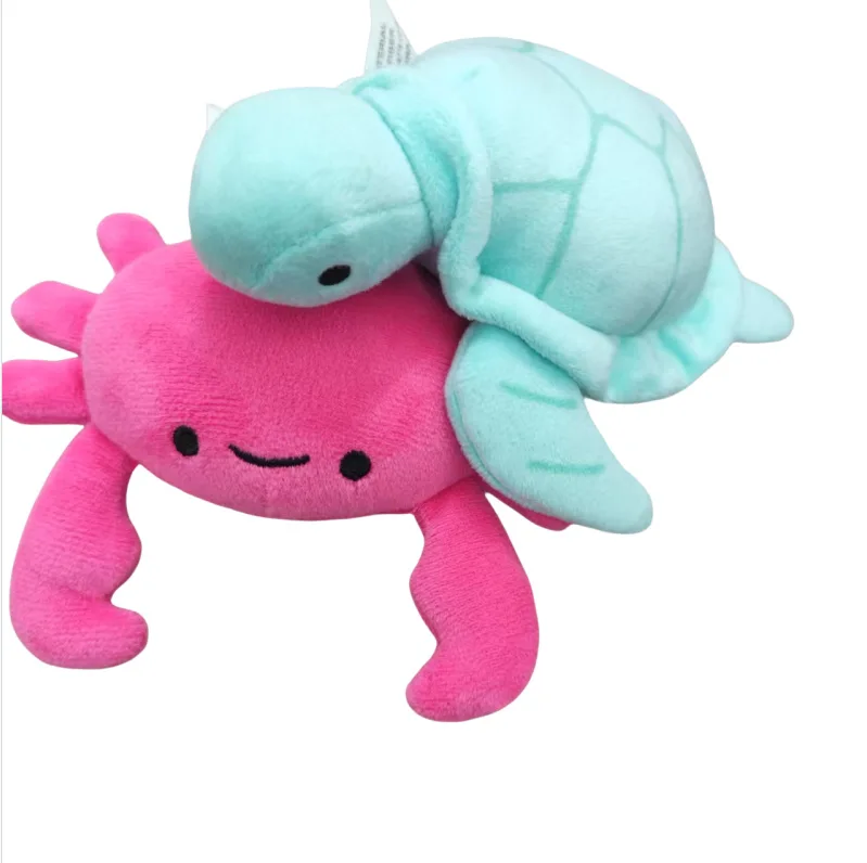 Nouveau Animal marin requin crabe poisson poulpe baleine peluche poupée tortue Super doux jouets Simulation dessin animé anniversaire cadeaux de noël