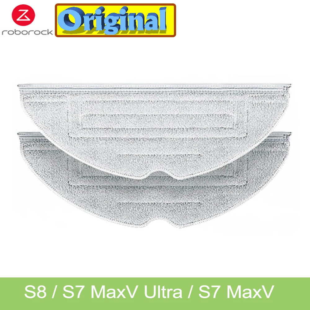 Original roborock s7 maxv ultra mop Accessories S8 /s7max vRobot Vacuum Cleaner Replacements Parts of VibraRise Mop Cloth