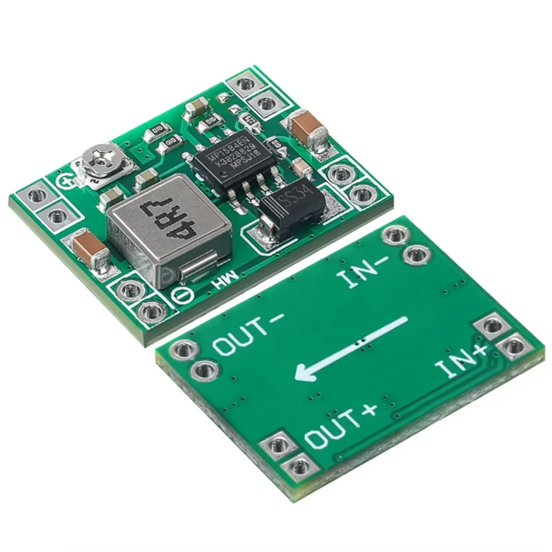 Mini MP1584EN DC-DC Buck Converter 3A Power Adjustable Power Supply Module 24V to 12V 9V 5V 3V Step-Down Power Module