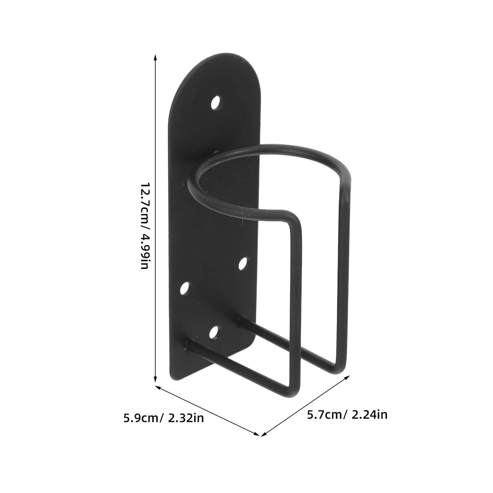 Stainless Steel Wall-Mounted Hair Clipper Storage Rack for Barber Tools, Electric Trimmer Holder Stand