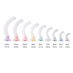 9 Pieces Disposable White Color Coded Airway Tube Gas Guide Tube For Patients Free Shipping