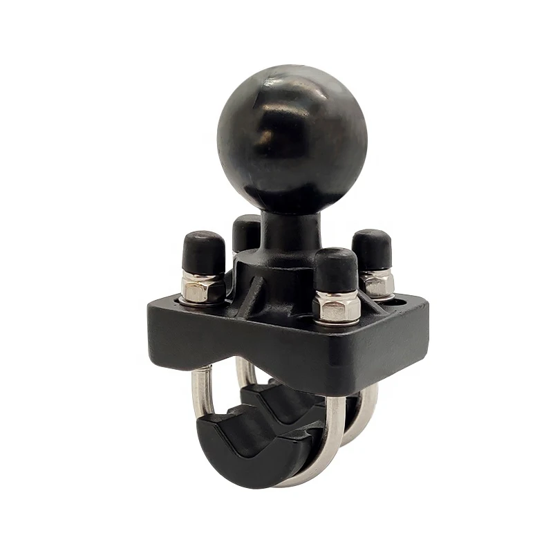 

Double U Bolt Base Industrial Agricultural Machinery 1.5 Inch Ball Mount Handlebar Rail Mount Suit for 15-33MM Diameter Tube