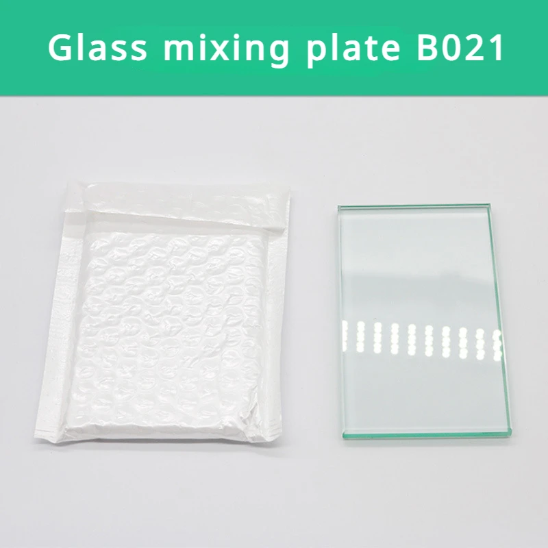 1Pc Multi-Dimension Dental Glass Mixing Board Dental Lab Mixing Glass Slab Panels Mixer DentistryTool Teeth Whitening Supplies