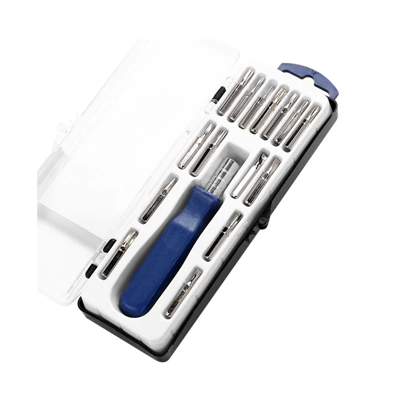 A76K 1Set Gift Small Screwdriver Multifunctional Batch Head Screwdriver Combination Set