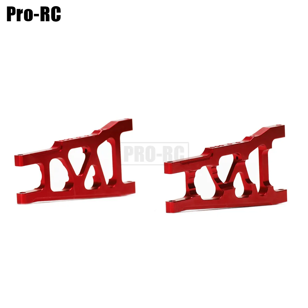 1Pair Aluminum Alloy #3655X Front & Rear Lower Suspension Arms for RC Traxxas 1/10 Slash 4x4 Rustler Stampede XO-1 Upgrade Parts