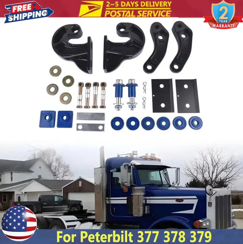 

Hood Hinge Pivot Bushing Blot Kit For Peterbilt 377 378 379 Lower Hood Pivot Kit& Engine Hood Hinge Pivot Bolt Kit 13-04708R